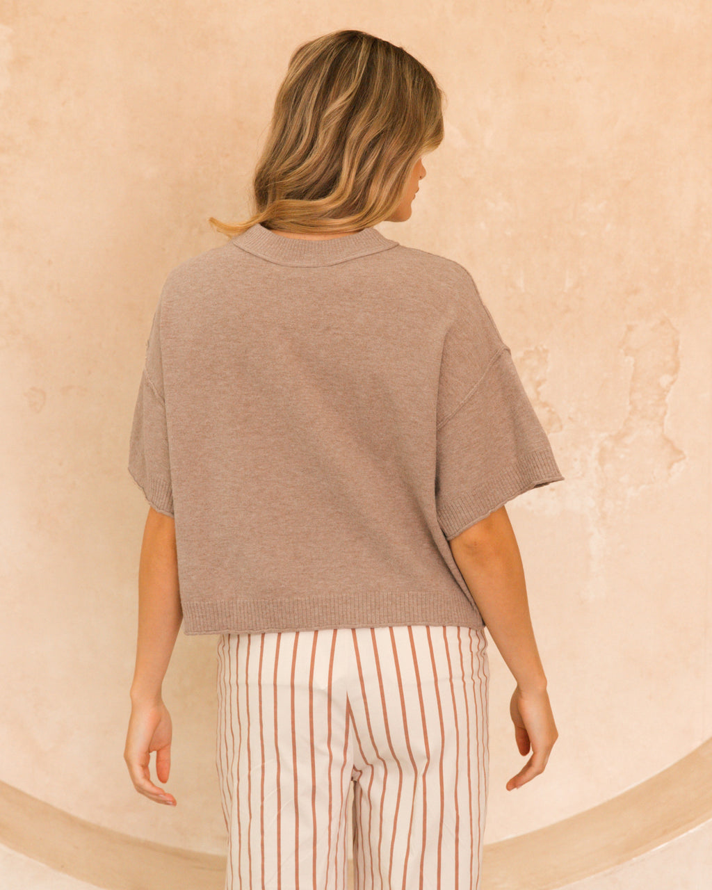 The Luna Knit Tee by Ebby & I - available in 3 colours