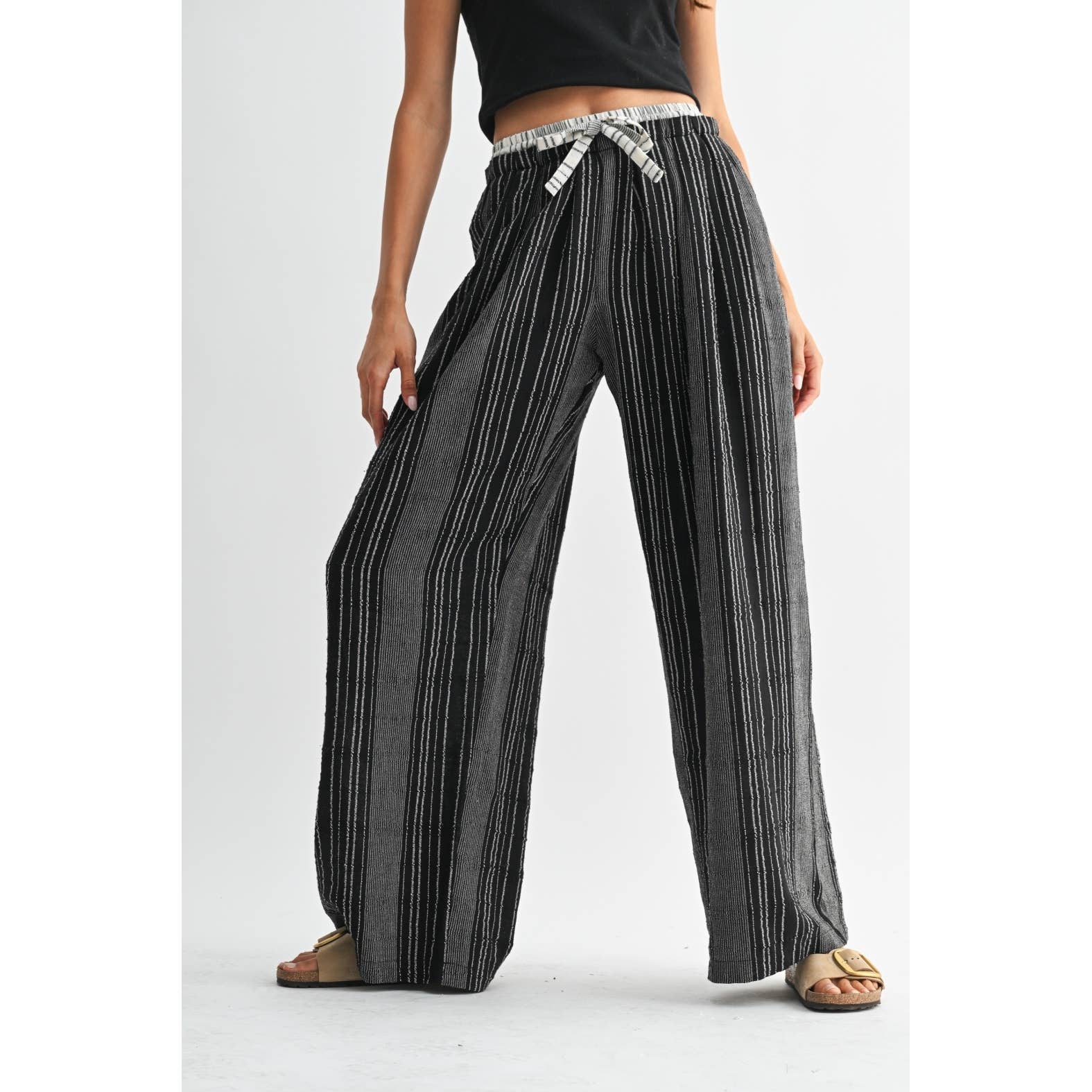 LULU WIDE-LEG LOUNGE PANTS