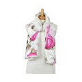 Rose Bud Garden Scarf - Pink