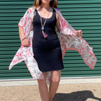Floral Print Kimono