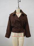 The Cocoa Short Trench Jacket