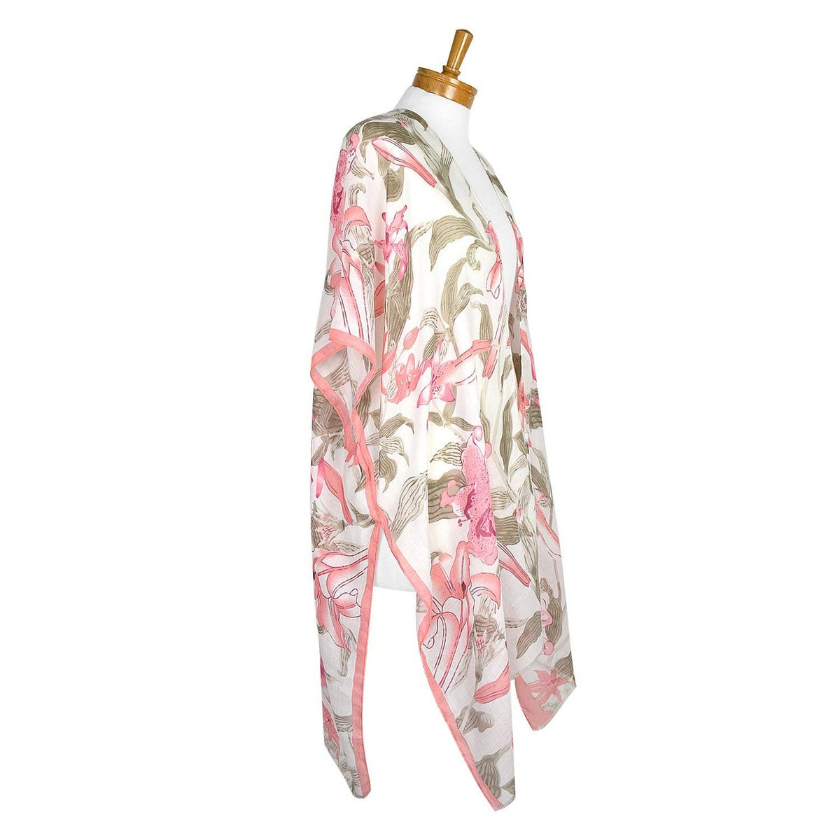 Floral Print Kimono