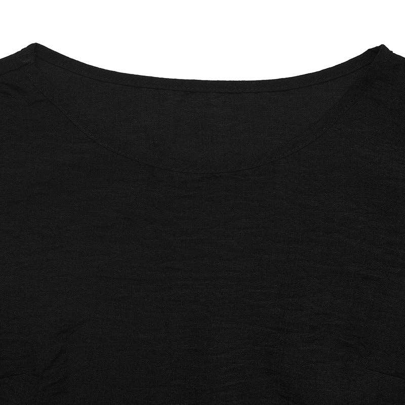 Black Contrast Trim Shorts