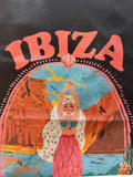 Ibiza Mermaid Graphic Tee - Vintage Black