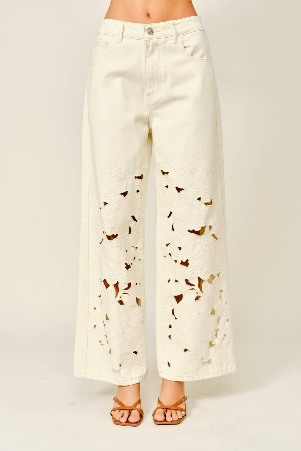 The Positano Eyelet Jeans
