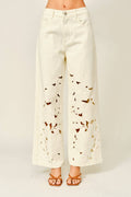 The Positano Eyelet Jeans