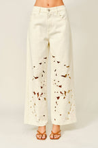 The Positano Eyelet Jeans