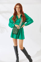Palm Springs Phone Bag - Jungle Green