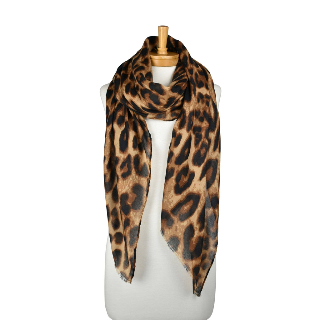 Leopard Print Scarf