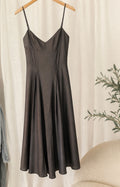 The Charcoal Muse Dress
