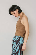 Golden Hour Halter Top