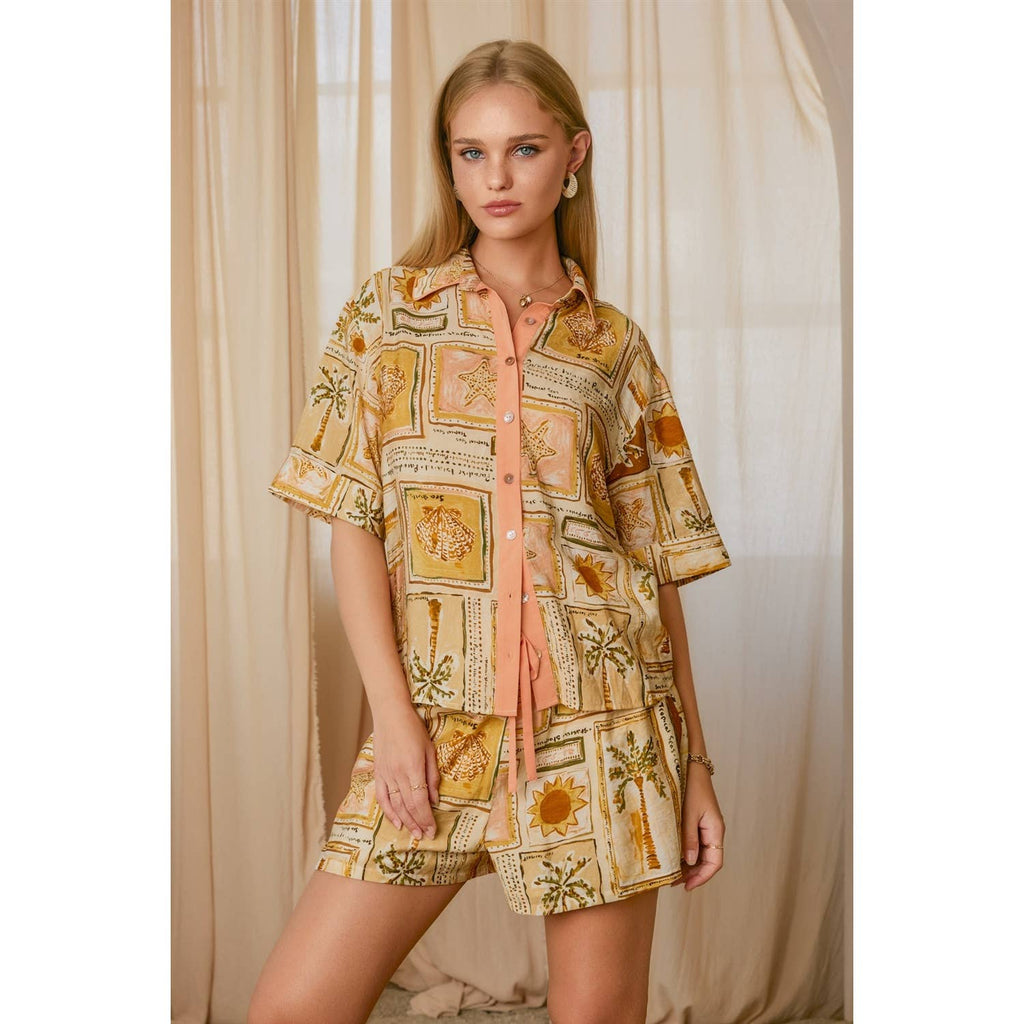 Paradise Postcard Shirt