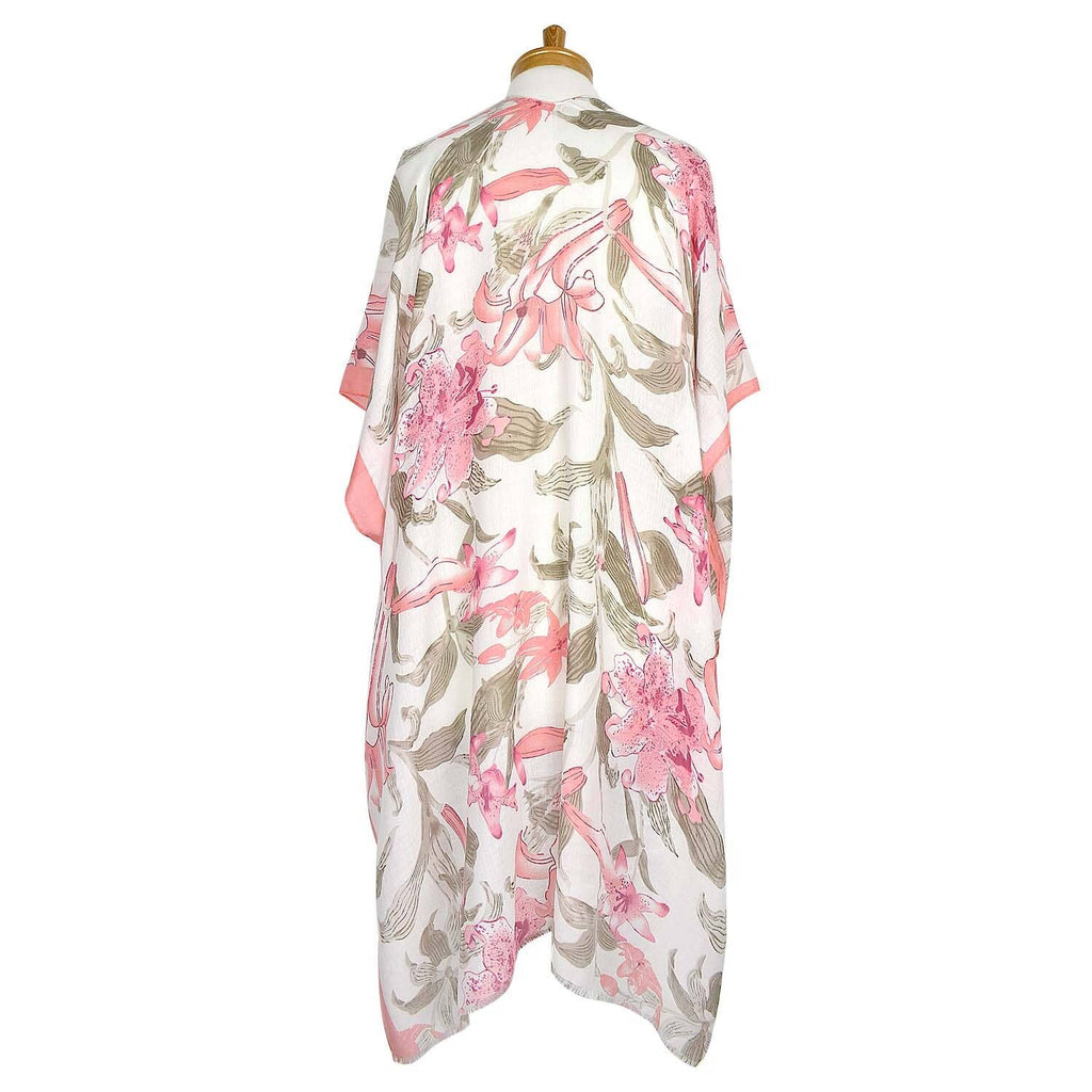 Floral Print Kimono
