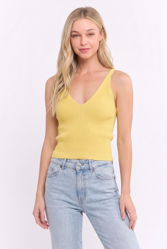The Sunshine Knit Tank