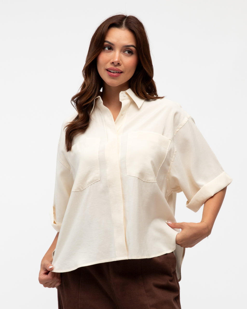 Oasis Neutral Shirt by Ebby & I