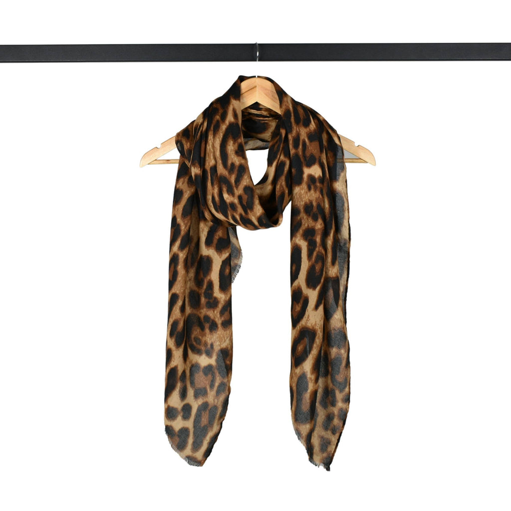 Leopard Print Scarf