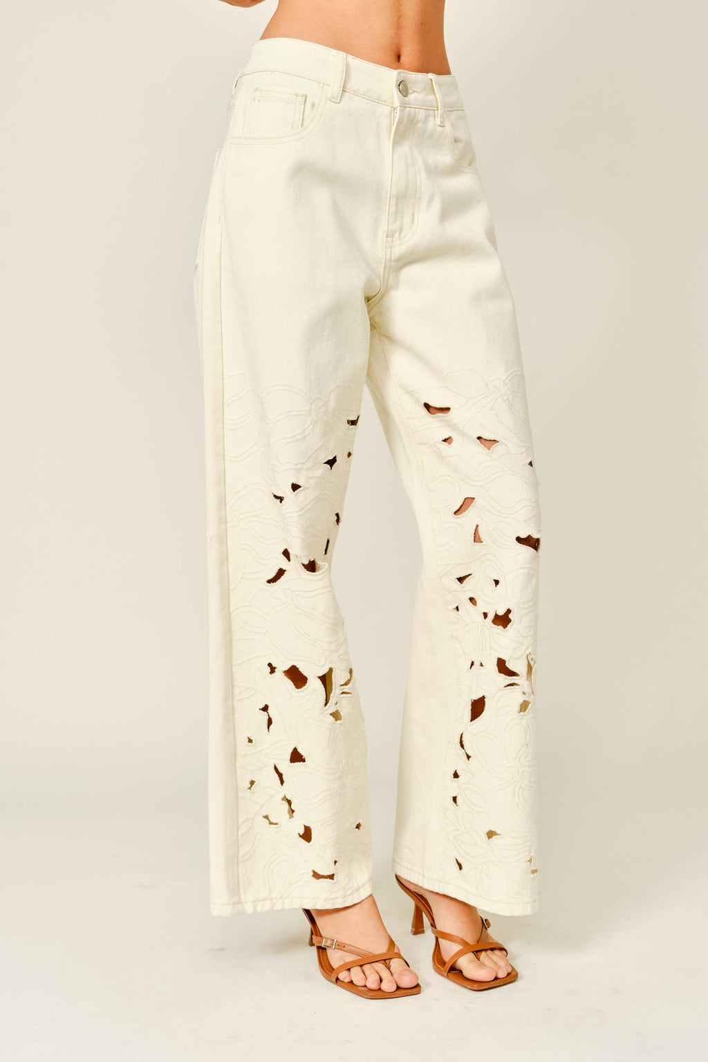 The Positano Eyelet Jeans
