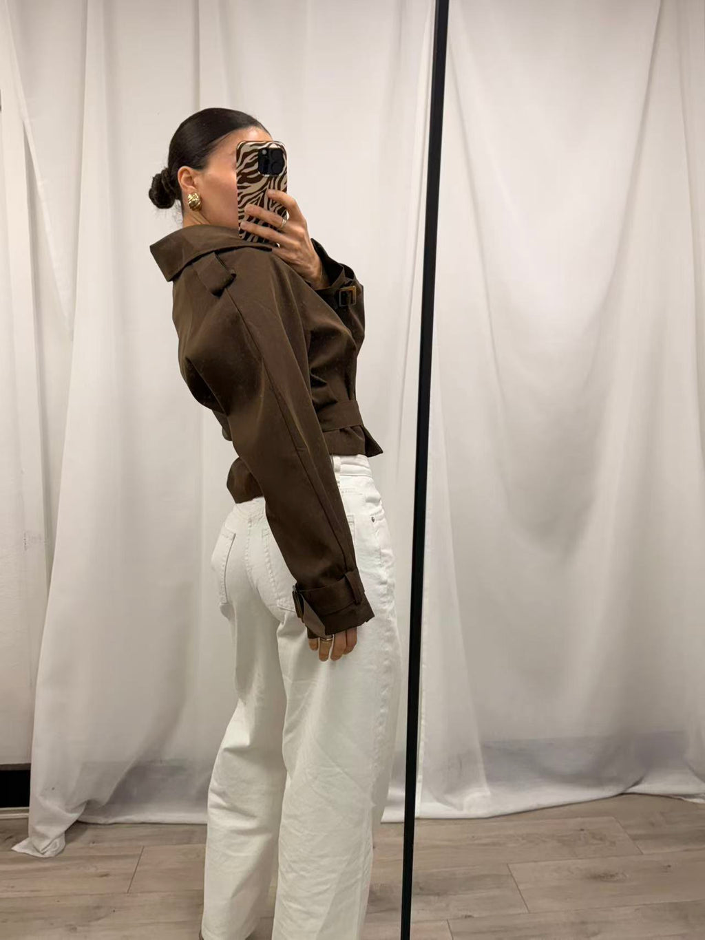 The Cocoa Short Trench Jacket
