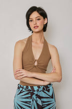Golden Hour Halter Top