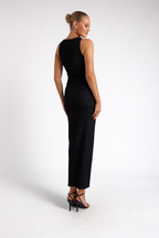 Black Wrap Dress