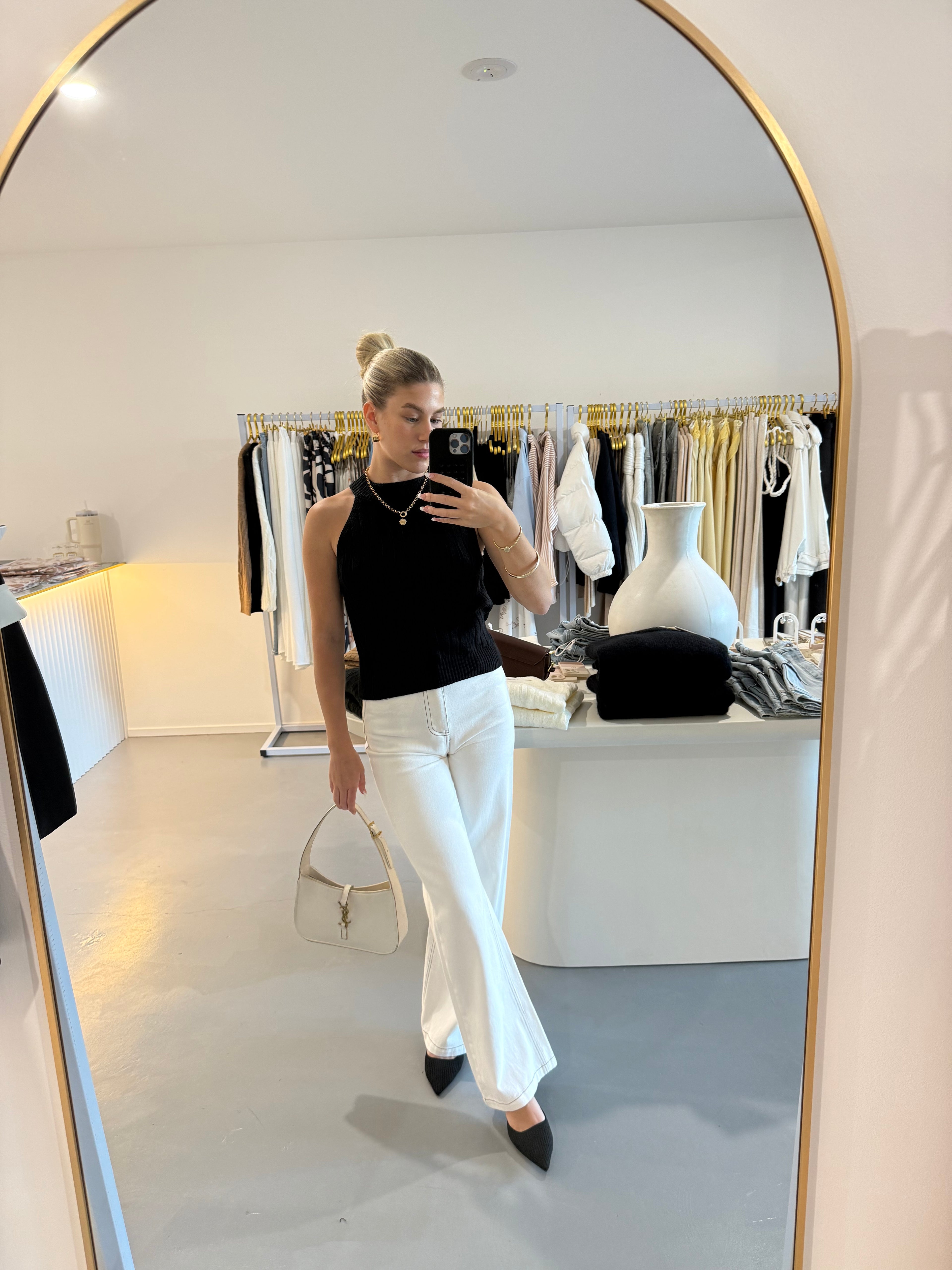 The Georgie Relaxed Wide Leg Denim Jean