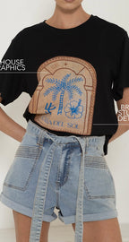 Cowgirl Blues Denim Shorts
