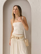 Lucinda Straw Box Bag