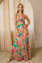 Maui Bloom Maxi Dress