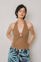 Golden Hour Halter Top