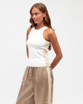 Sienna Tank - Ivory