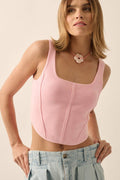 Bubblegum Pink Shaper Tank