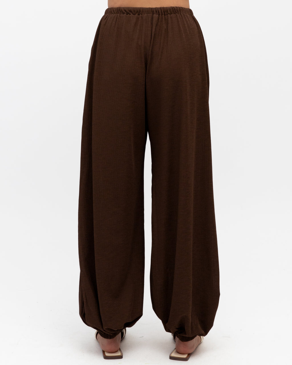 Oasis Neutral Balloon Pant - Chocolate