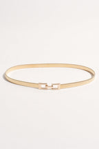 Slinky Metal Event Waist Belt - Gold