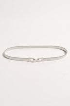 Slinky Metal Event Waist Belt - Silver