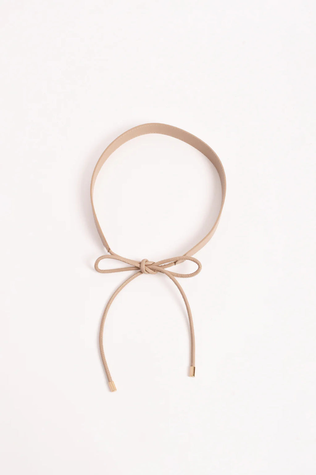 Tie Front Wide Back Belt - 2 colours