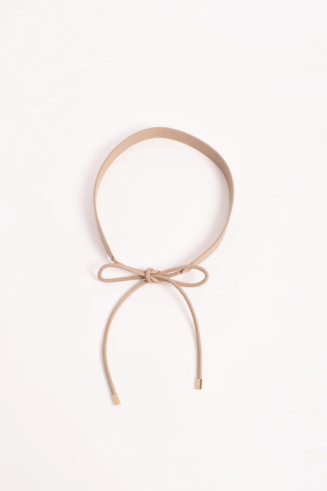 Tie Front Wide Back Belt - 2 colours
