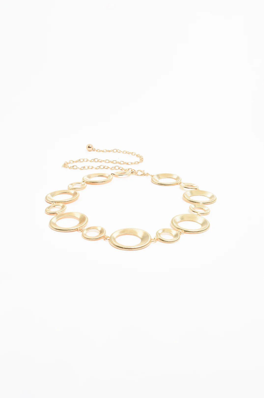 Ring Chain Belt - Gold