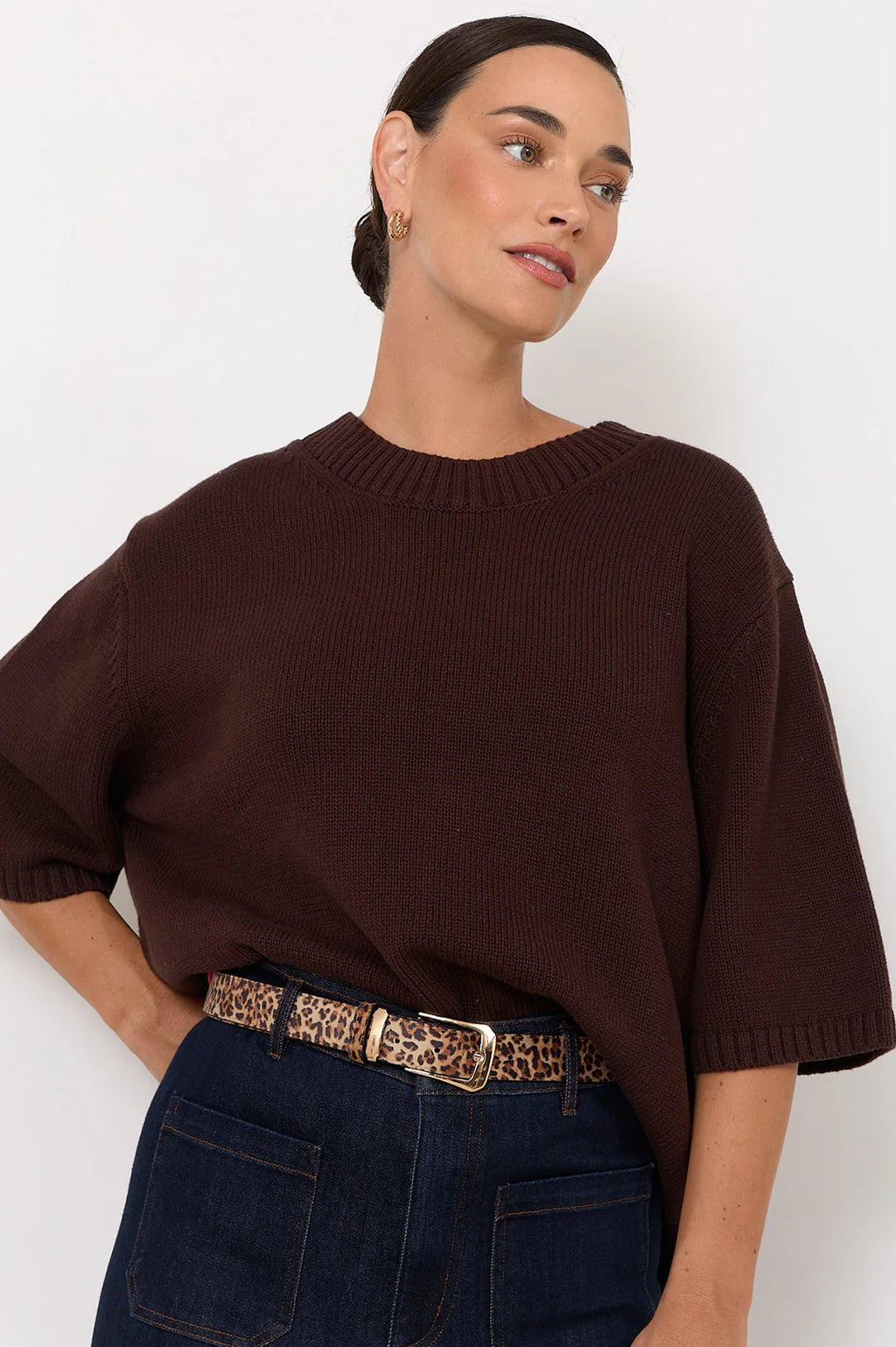 Leopard Jeans Belt