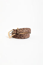 Leopard Jeans Belt