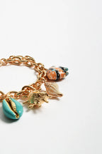Metal Mix Ocean Charms Bracelet