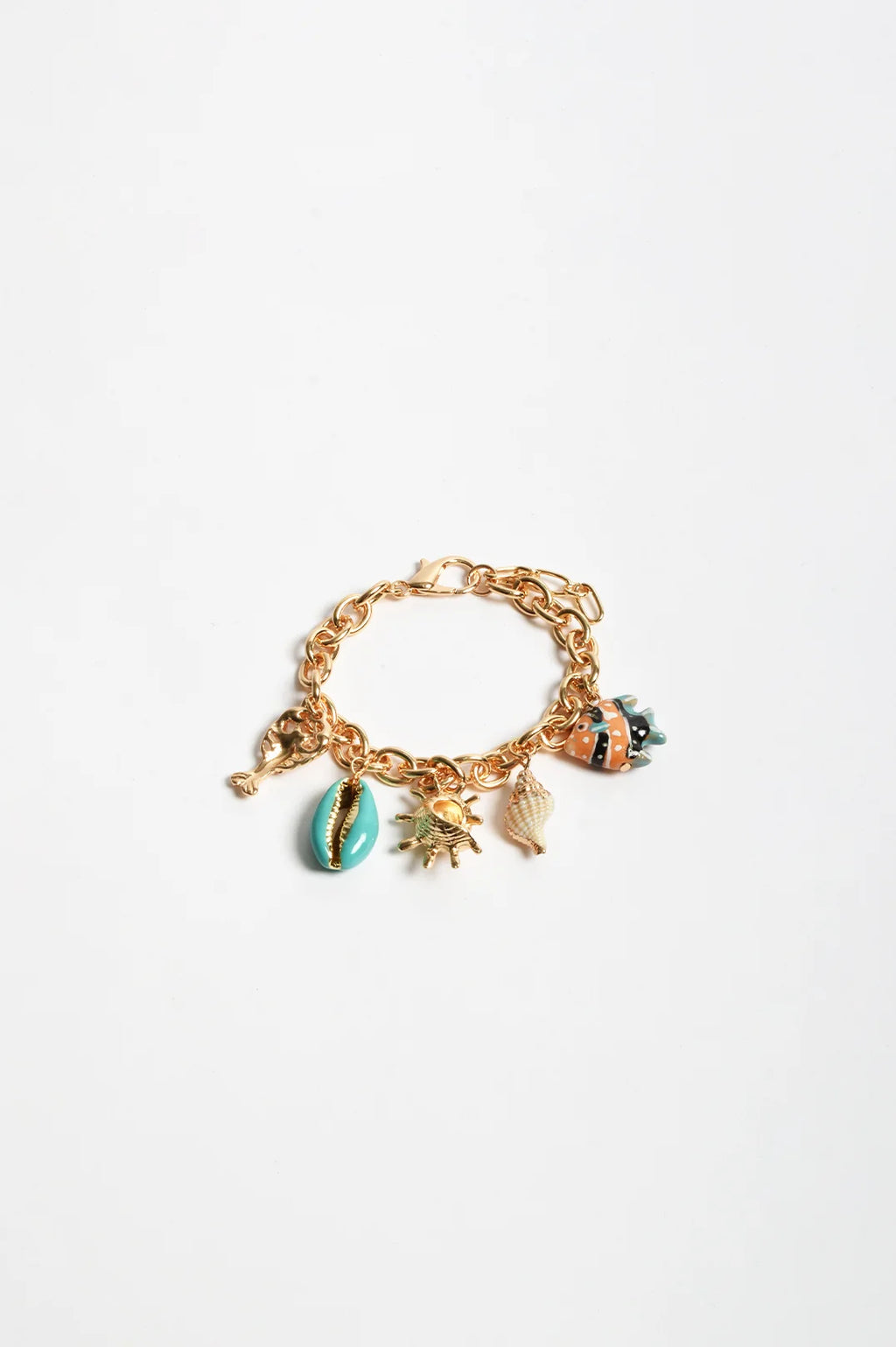 Metal Mix Ocean Charms Bracelet