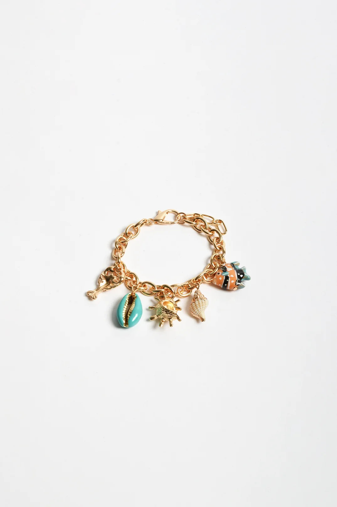 Metal Mix Ocean Charms Bracelet