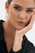 Freshwater Pearl Drop Arch Earrings