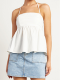Halter Neckline baby doll top