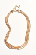 Multi Interest Chain Short Necklace - Gold