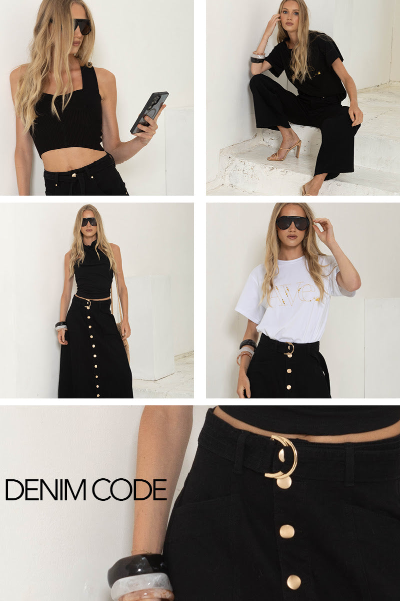 The Ava Little Black Top