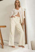 The Coastal Corduroy Wide Leg Pant