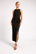 Black Wrap Dress