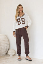 '89 Off-Grid Varsity Open Knit Top