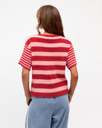 Vanessa Stripe Knit Tee by Paper Heart